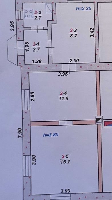 Продається хороша 1/2 частина будинку в районі Мар’янівки.