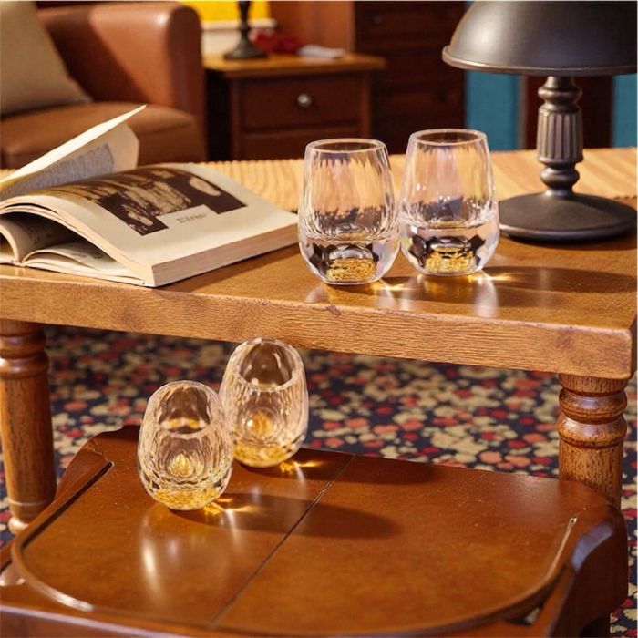 Kieliszki kryształowe NOWE do wysokoprocentowych trunków