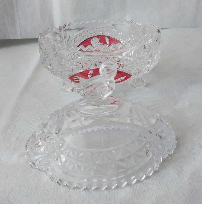 Конфетница хрустальная Германия