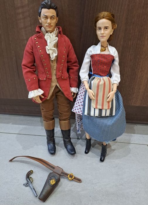 Piękna I Bestia, Bella,Gaston, Disney Store, Emma Watson