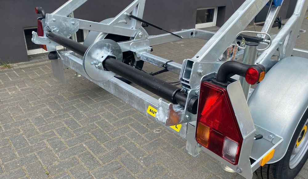 Przyczepa kablowa na szpule do transportu kabli DMC 1350kg