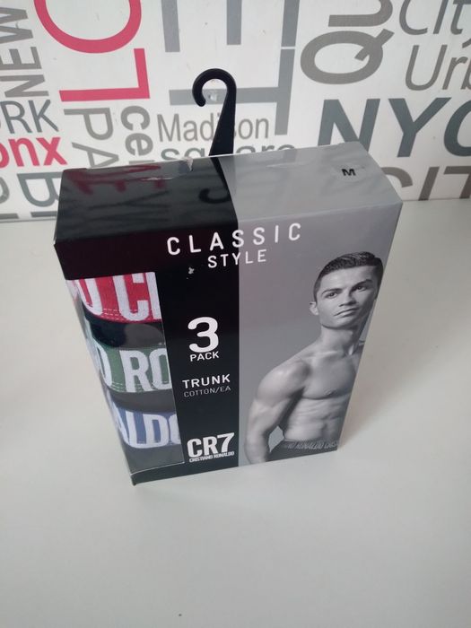 Bokserki CR7 Cristiano Ronaldo 3 szt. r. M