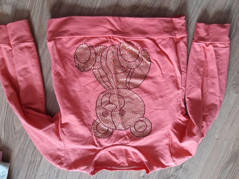 Zestaw komplet lato mis bluza leginsy koszulka 116