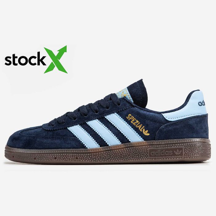 Мужские кроссовки Adidas Spezial Handball "Navy-Blue" 40-45