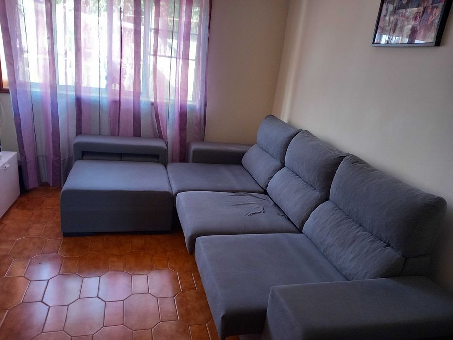 sofá chaise longue modular