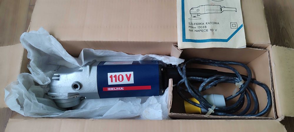 Celma PRAw 130/110V Nowa szlifierka polerka na mokro
