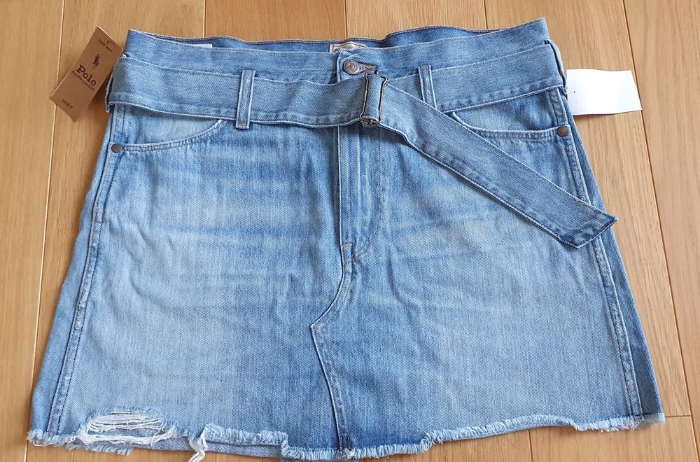 Polo Ralph Lauren - nowa spódniczka mini - jeans- roz. 27