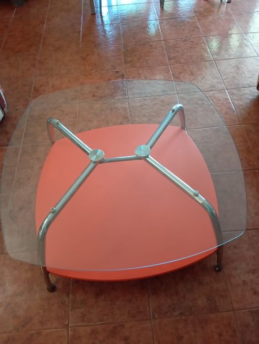 Mesa de centro vidro