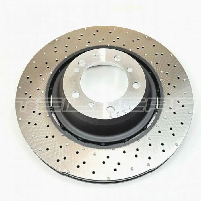 tarcza hamulcowa tyŁ porsche 911 992 gts / turbo s lewa nowe gwarancj