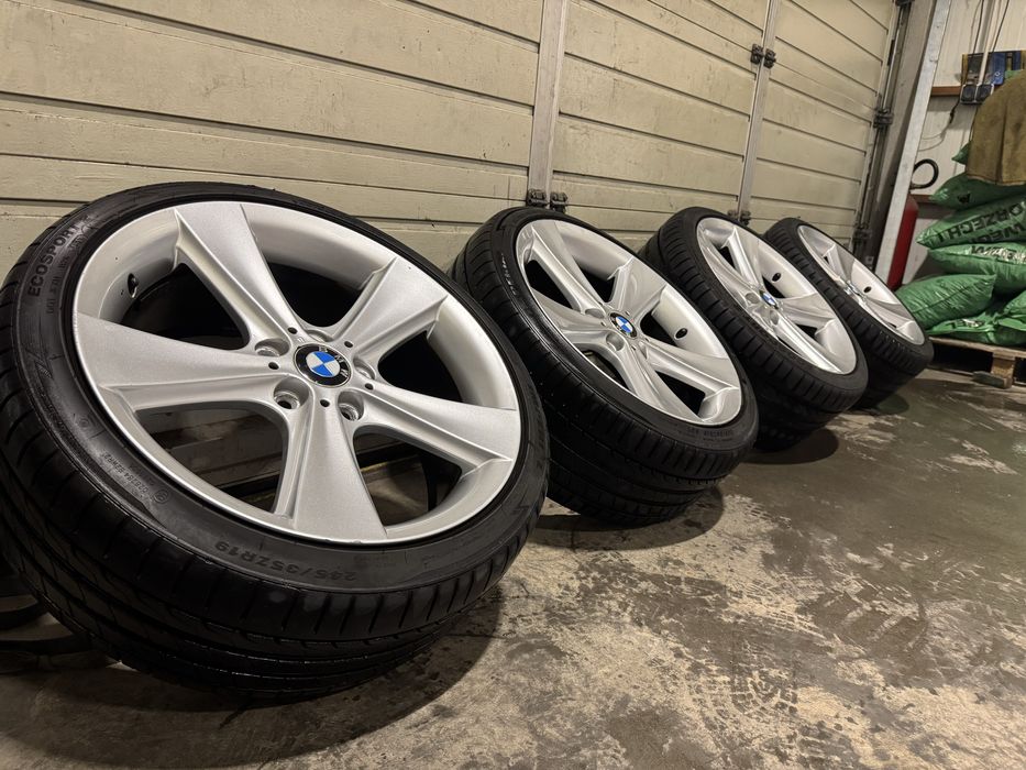 5x120 19 Styling 128 19 Oryginalne OE BMW Borbet 8,5J 9J + Adaptery