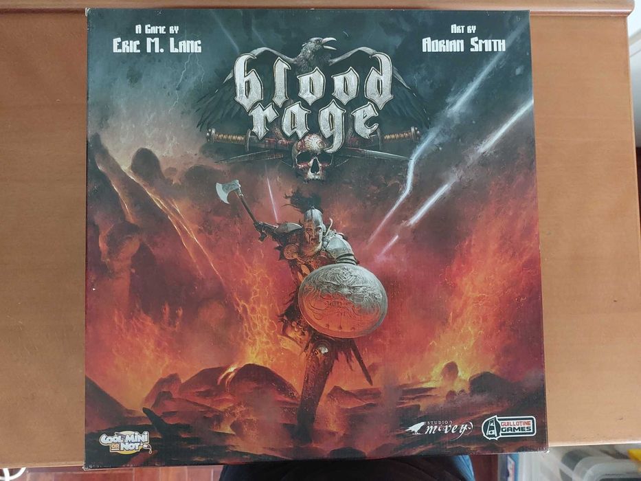 Blood Rage, EN, (Board Game, Jogo de Tabuleiro)