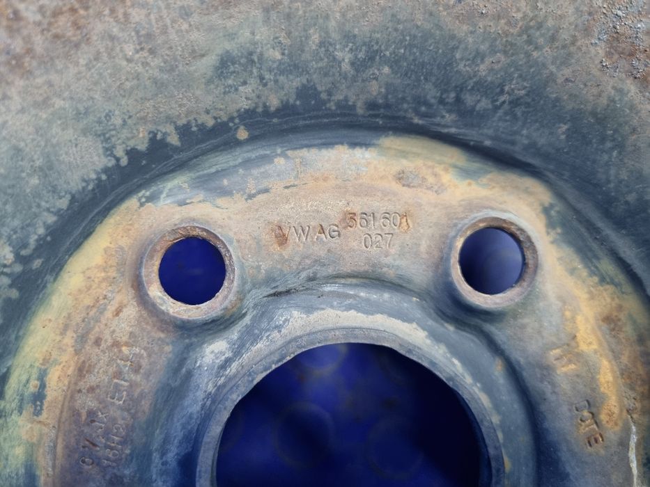 FELGA stalowa VOLKSWAGEN 16" 6,5J 5x112 ET 44 Oryginał | OEM | Poznań