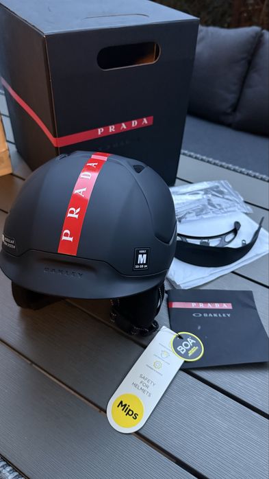 Kask narciarski/snowboardowy Prada Linea Rossa x Oakley MOD 5 MIPS