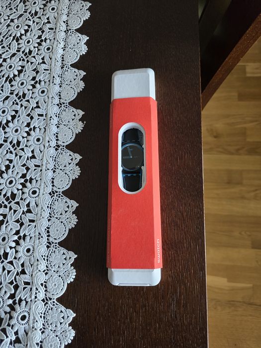 Zegarek szwajcarski swatch minimal niebieski