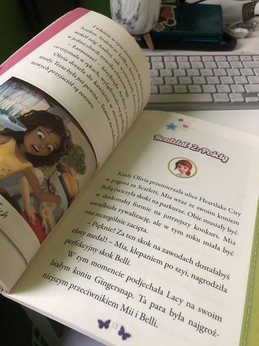 Książka dla dzieci „Lego Friends”