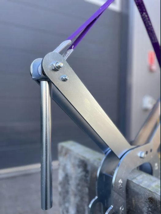 Chwytak uchwyt zawieszany dźwig koparka do krawężników płyt bloczków