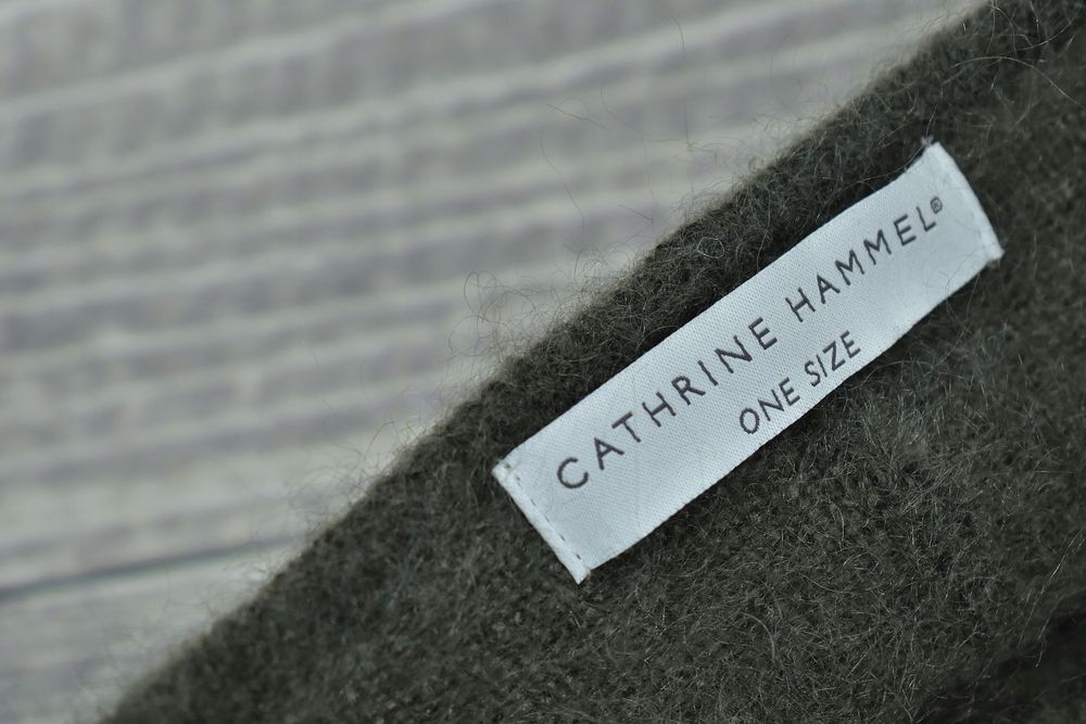 Cathrine Hammel Moherowe Ponczo / One Size