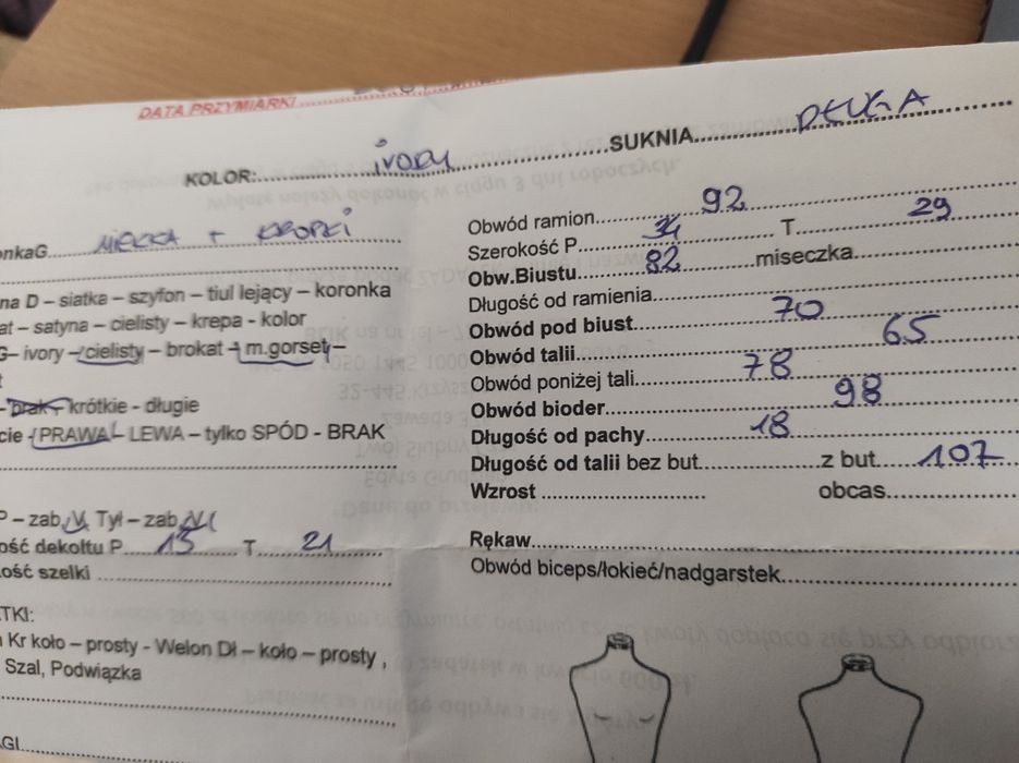 Suknia ślubna boho- xs