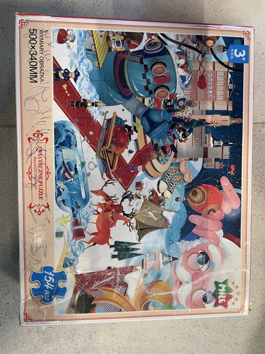 Puzzle świąteczne 154 el