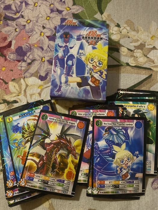 Karty bakugan nowe