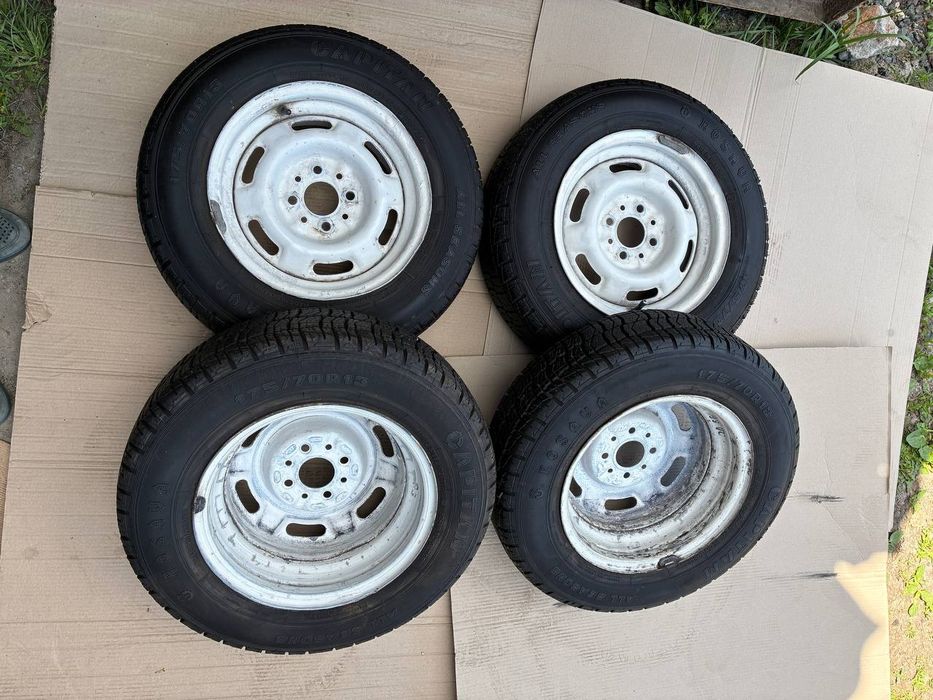 Продам колеса зима NEW R13 4x98 как новые диски ВАЗ шины калина Жигули 175/70 зимняя резина шины самара классика 4 98 4/98 4*98 175 70
