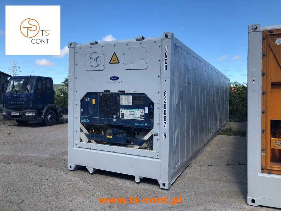 Kontener morski chłodniczy magazynowy 40 HC RF używany – TS-CONT