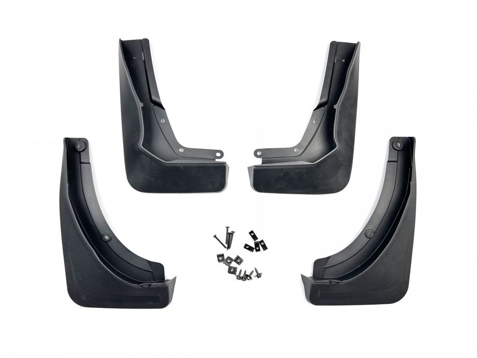 Бризковики Mercedes Benz GLS X167 2019+ без порогів з нефарб. арками