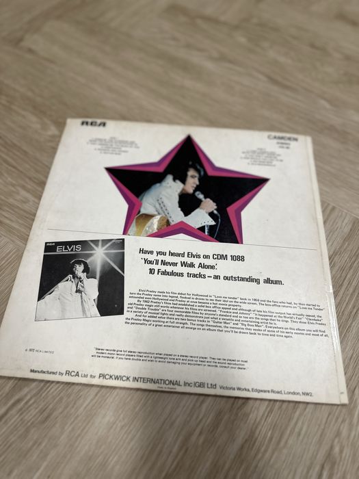 Płyta winylowa Elvis Presley “ELVIS sings hits from his movies”