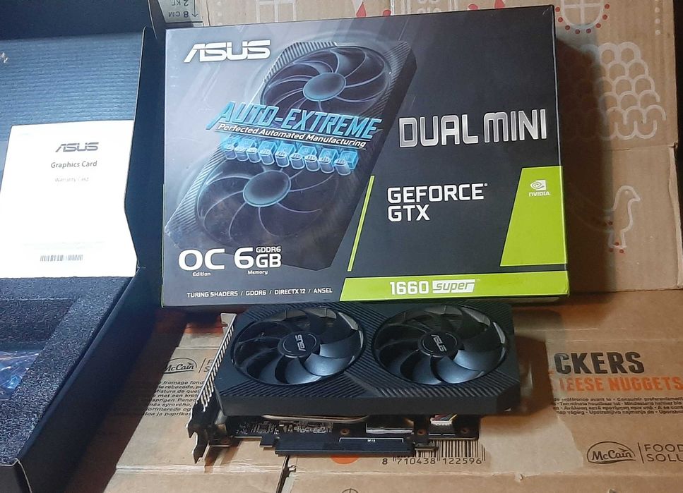 Відеокарта Asus GeForce GTX 1660 Super Dual Minі
