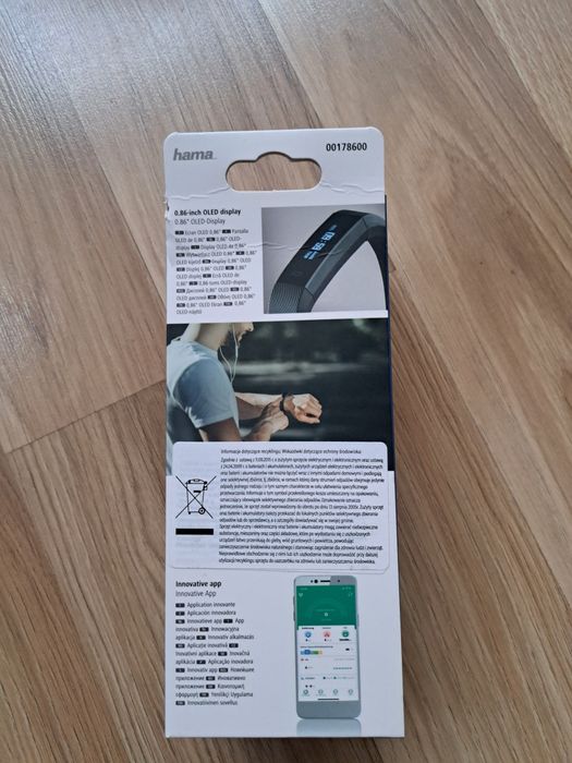 Opaska smartband Hama Fit Track 1900