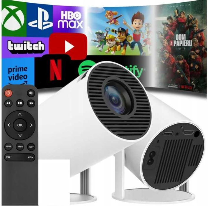 HY300-A Projektor rzutnik android TV wifi full HD
