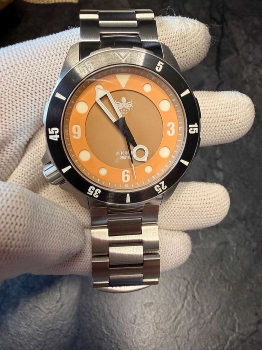 Phoibos Apollo Automatic PY036D | FULL SET | Super jak nowy! (Diver, NH38, Destro)