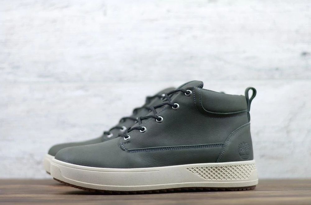 Зимние ботинки -20° Timberland хаки мех