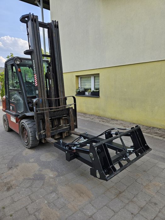 Adapter hydrauliczny z ramką euro na widły  paletowe .