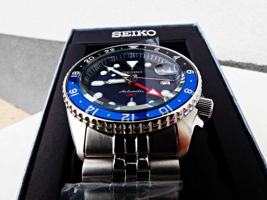 Zegarek męski Seiko 5 Sports GMT SSK003K1 Automatic Nowy