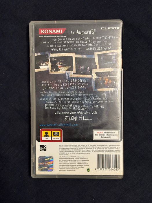 silent hell shattered memories