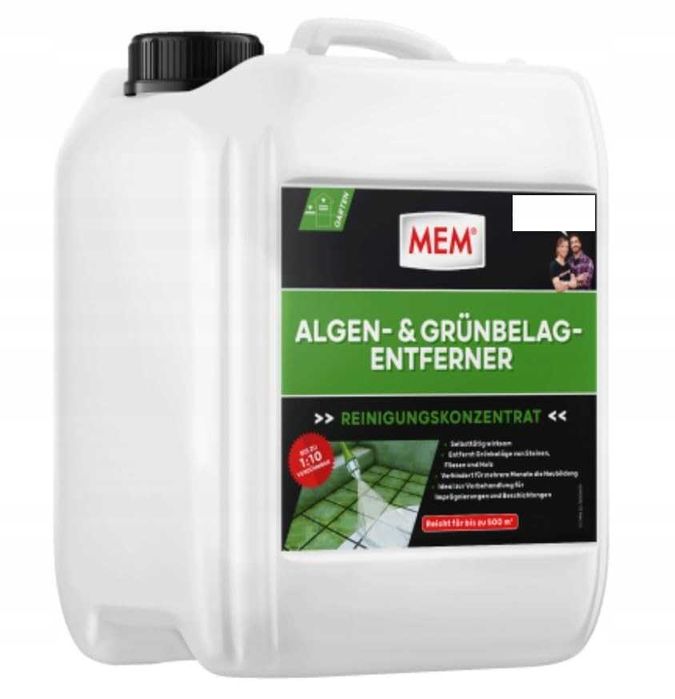 MEM środek do usuwania glonów i zielonych osadów