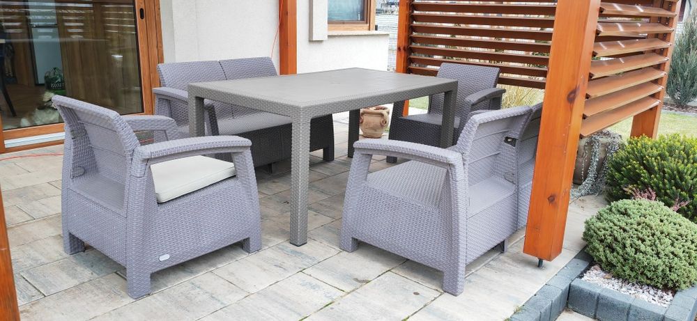 Meble ogrodowe 6 osób