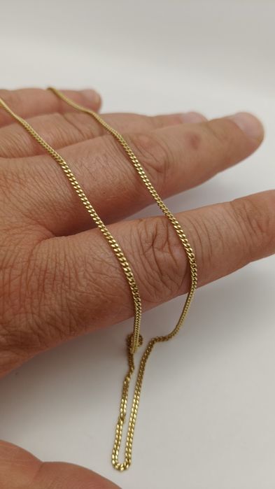 Złoty Łańcuszek Pancerka 45cm Pr.585 Nowy Zapraszamy