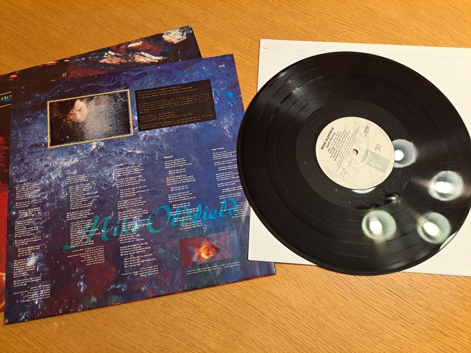 Mike Oldfield Earth Moving winyl