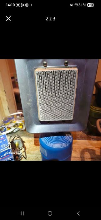 Promiennik nowy z butla campingas