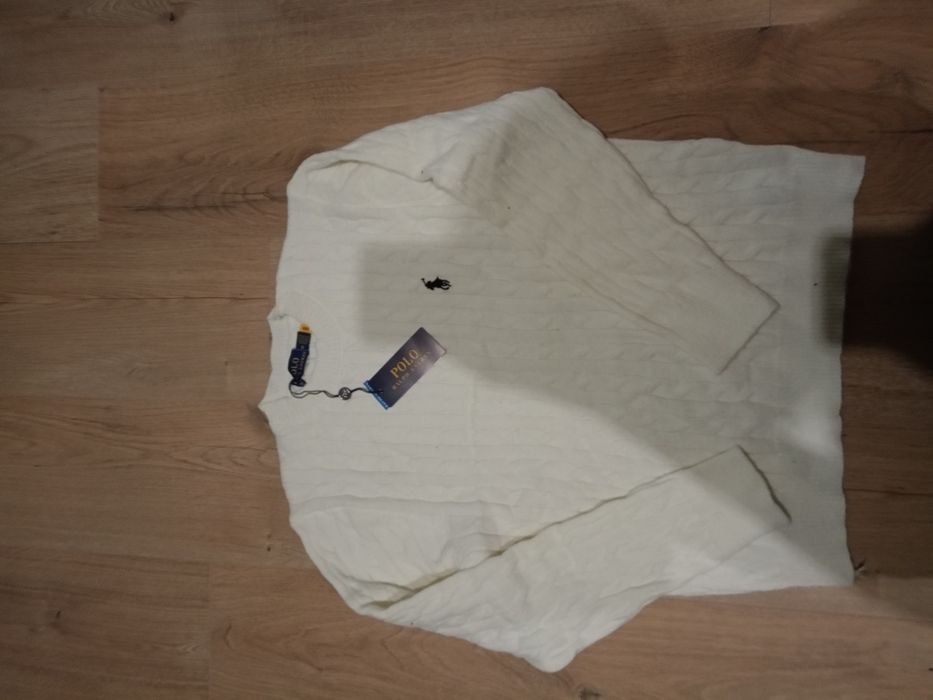 sweter polo ralph lauren dziany bluza