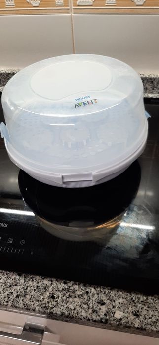 Esterilizador a vapor para microondas, da Philips Avent