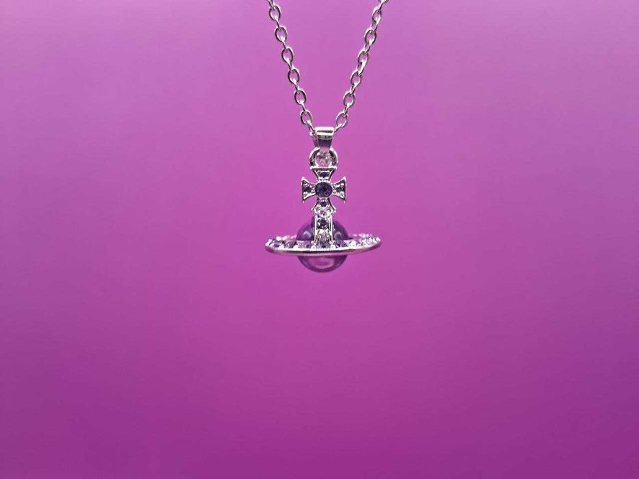 Кулон Vivienne Westwood Фіолетовий | Подвеска Вивьен Вествуд