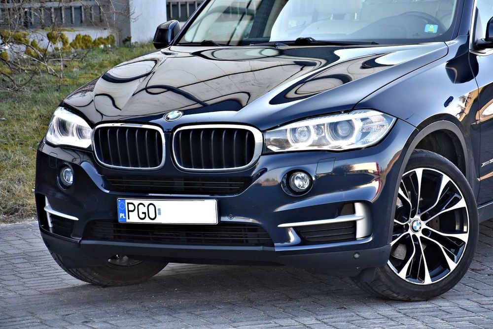Ładne BMW X5 F15 2015r 3.0D 258KM X-Drive VirtualCocpit Zamiana Polska