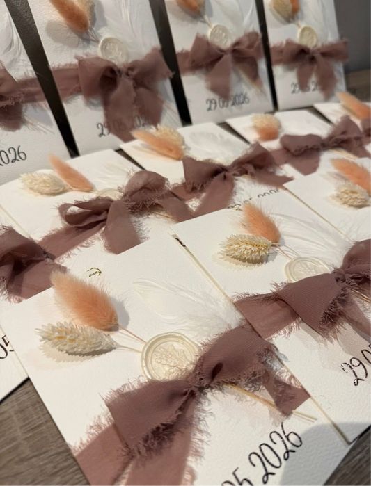 Zaproszenia oraz papeteria okolicznościowa