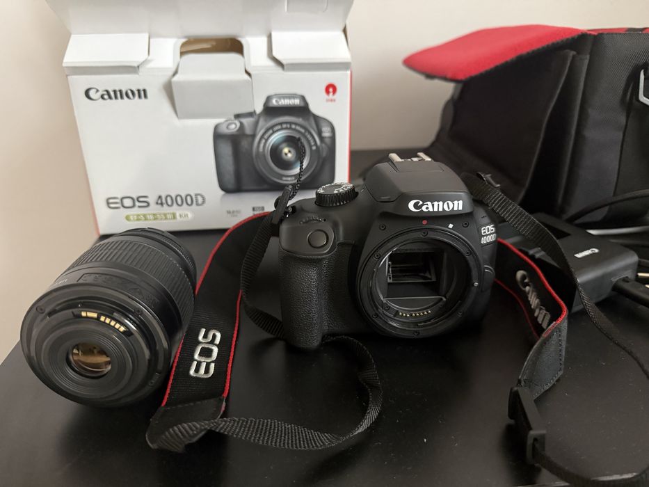 Canon EOS 4000D jak nowy!!