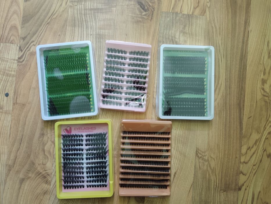 Mix rzęs rzęsy bondingowe kępki lashes bonding eyes
