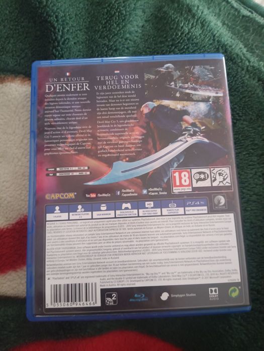 Диск ПС 4 Devil May Cry 5