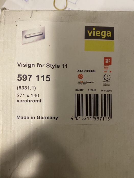 Продам клавишу Viega(Виега)597115